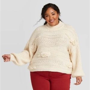 Chunky knit sweater